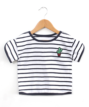 75-552 패턴인 P889-Tshirt(아동 티셔츠)