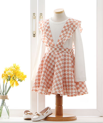 82-016 패턴인 P1052 - Skirt(아동 스커트)
