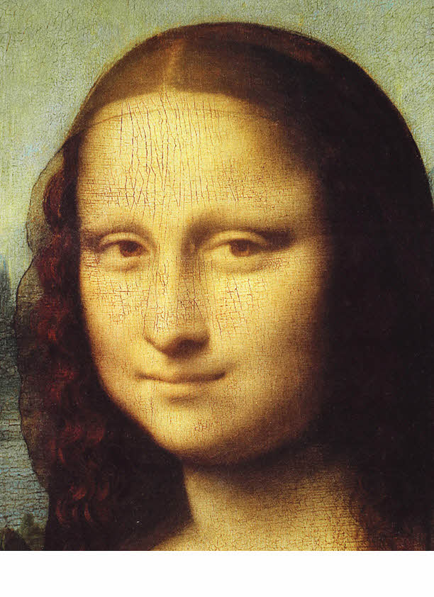 62-305 로버트카프만  레오나르도 다빈치  모나리자(114×90cm) 커트지_멀티