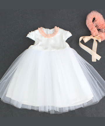 60-196 패턴인 P266 - Dress (유아 돌 드레스)