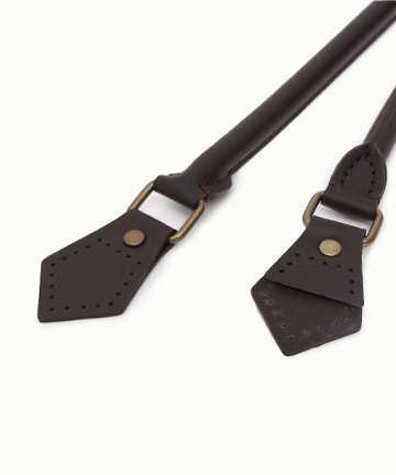 76-069 러쉬 토트 가죽핸들_다크브라운