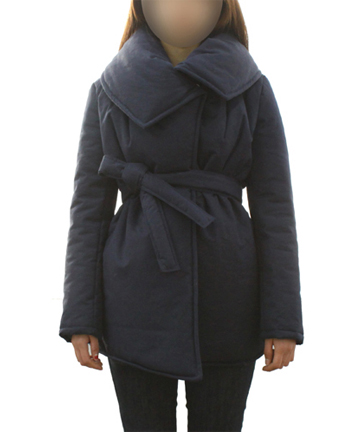 49-889 패턴인 P001-Coat (여성 코트)