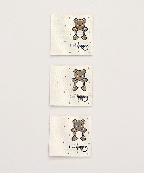 85-926 땡땡이 곰돌이 끼워라벨