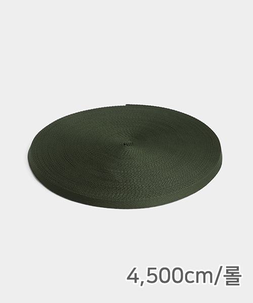 67-480 [1롤] 베이직 슬림 가방끈 10mm_카키