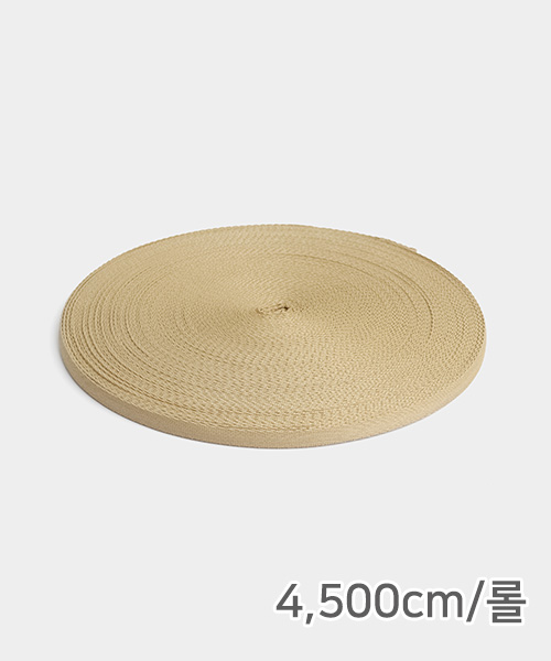 67-481 [1롤] 베이직 슬림 가방끈 10mm_베이지