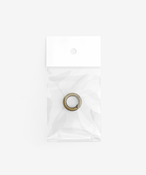 85-854 미니 오픈 키오링 11mm_앤틱골드