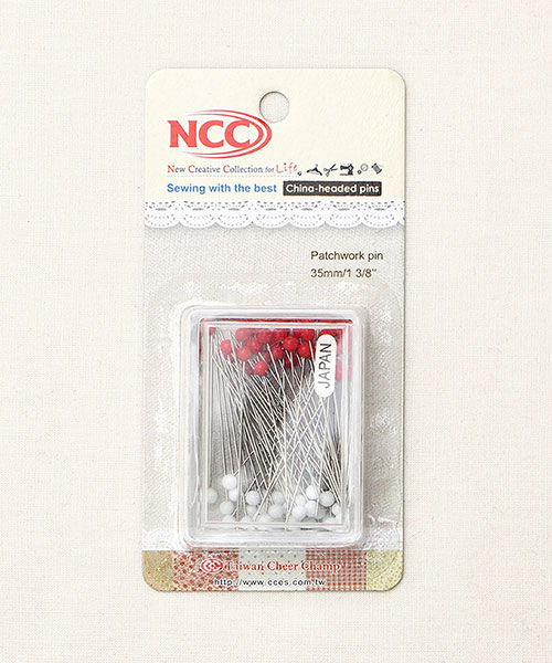 36-972 NCC 실크 구슬핀 시침핀_70pcs