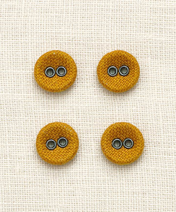 01-106 리네티 린넨 돼지코 싸개단추 12.5mm_골드옐로우[6]