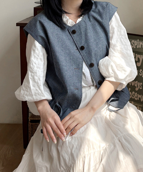 54-151 패턴인 P1534 - Vest (여성 베스트)