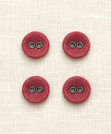 01-104 리네티 린넨 돼지코 싸개단추 12.5mm_로즈핑크[4]
