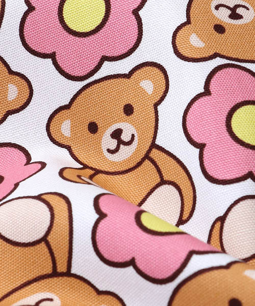 33-723 수입원단 코튼 옥스퍼드 베어가든_화이트X핑크