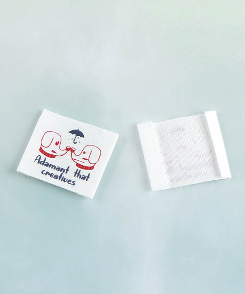 71-371 강아지 우산 면라벨_화이트