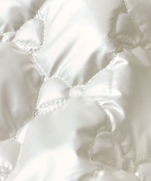 26-390 코디 퀼팅 샤인 리본_화이트