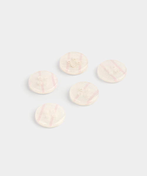71-711 내추럴 스트라이프 단추 13mm_핑크