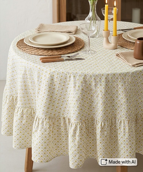 35-202 기획원단 코튼 자스민가든_그린